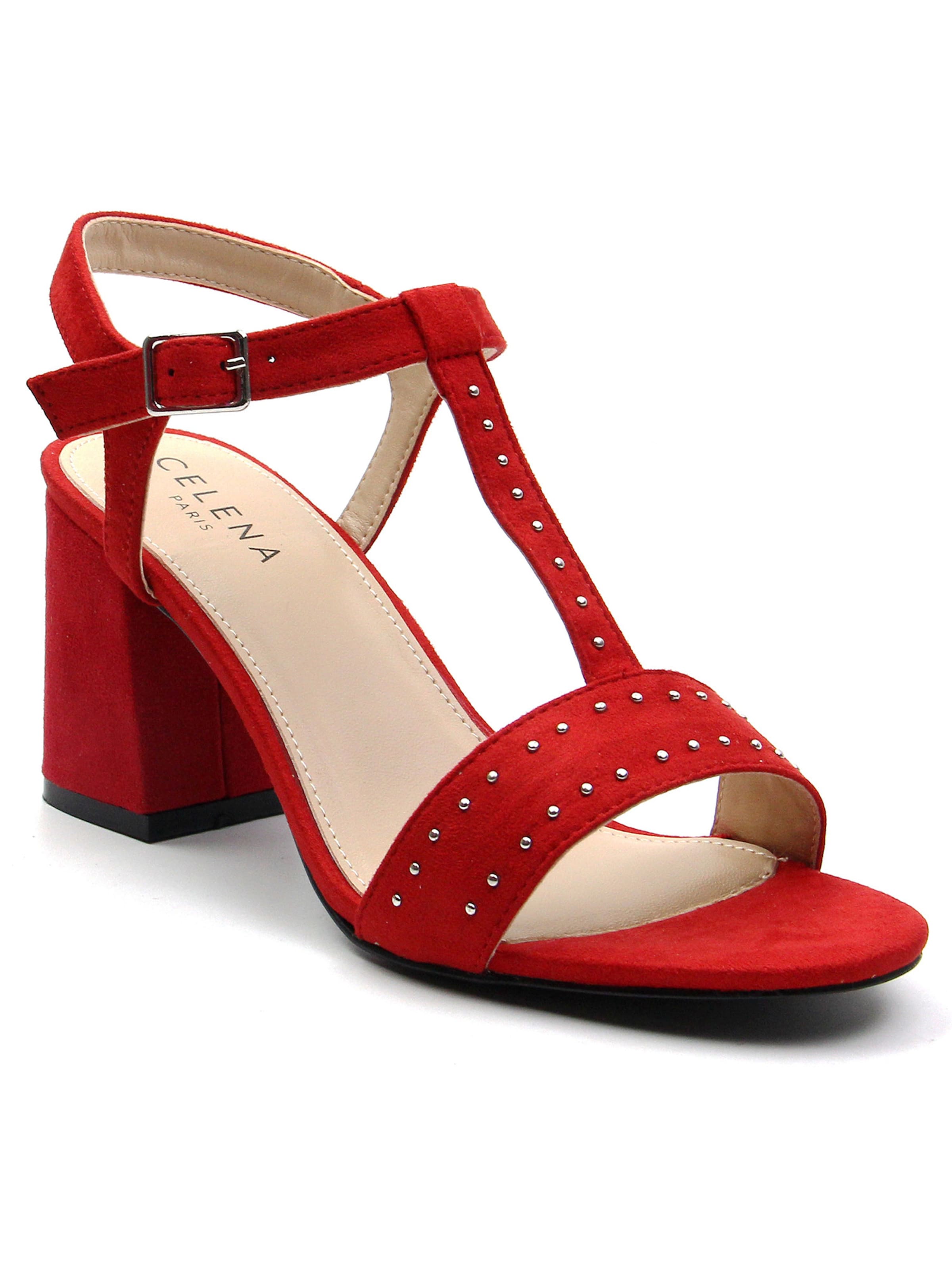 Celena Sandal 'Carita' i röd