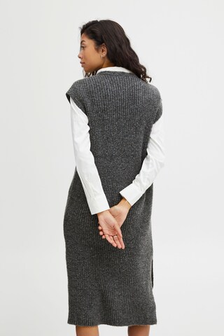 b.young Knitted dress 'Mayly' in Grey