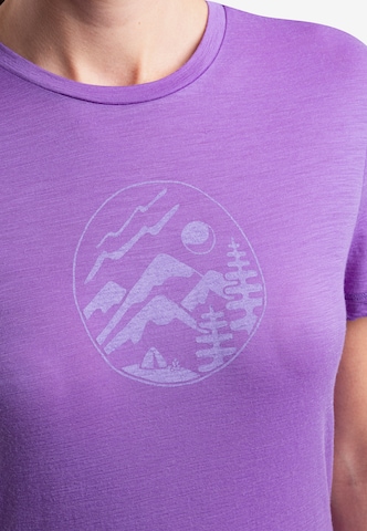 ICEBREAKER Функциональная футболка 'Tech Lite III' в Лиловый