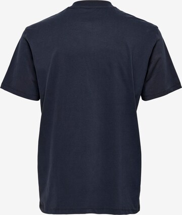 T-Shirt 'HAROLD' Only & Sons en bleu