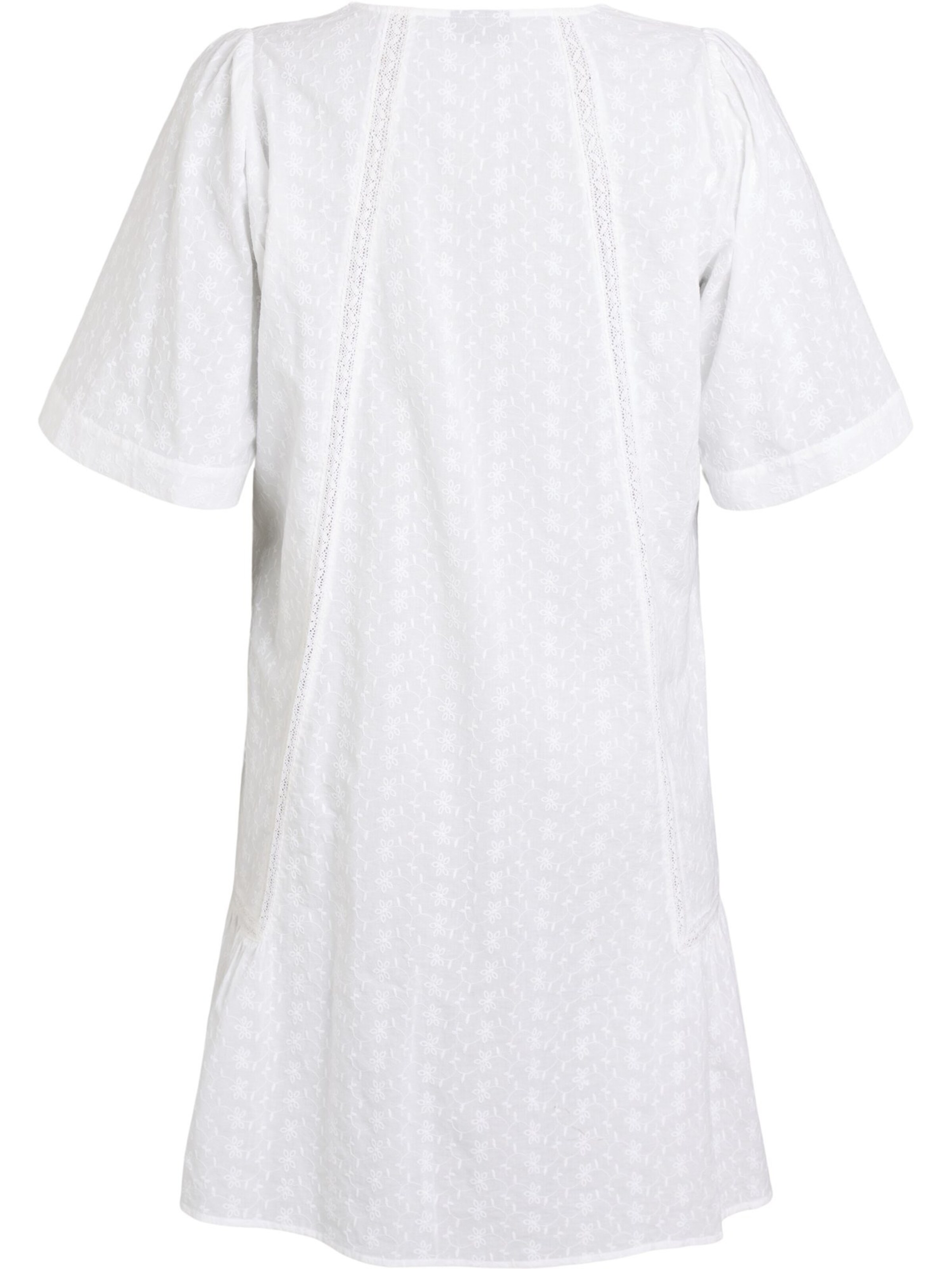 Zizzi Letní šaty 'MErna' – bílá