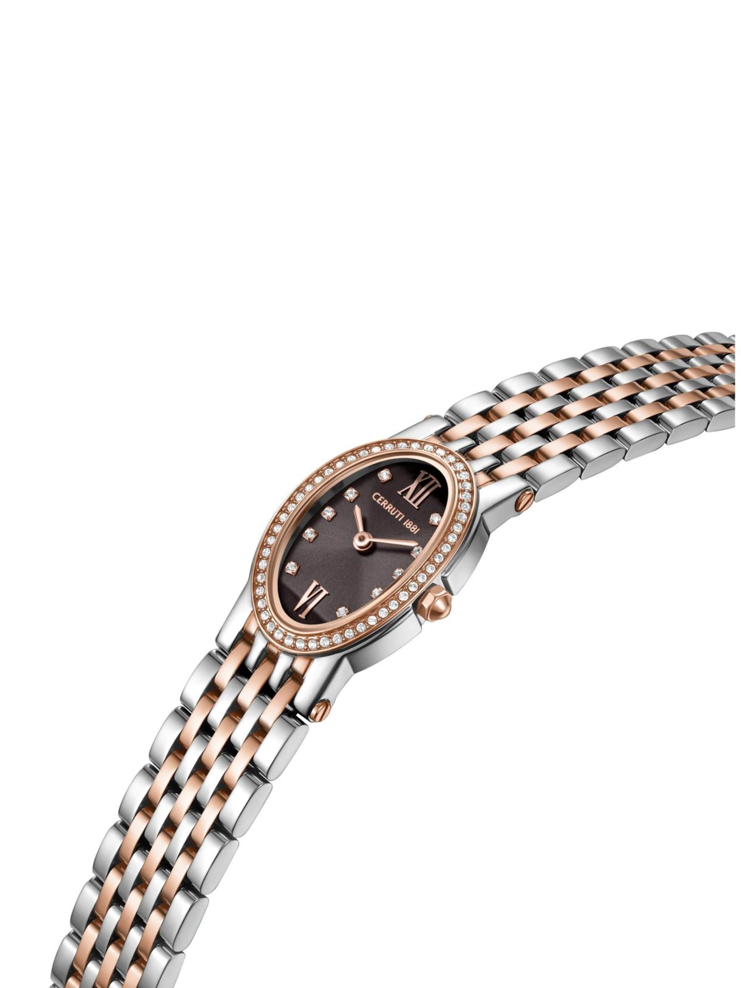 CERRUTI 1881 Analoguhr 'Watch Cerruti Watch Norcia Mini'‌ in Silber