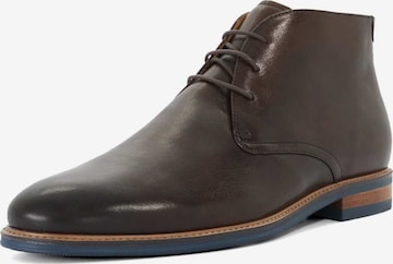 Dune LONDON Chukka Boots ' MILLERS ' in Bruin: voorkant
