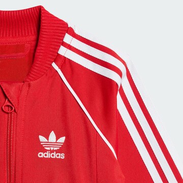 ADIDAS ORIGINALS Облекло за бягане 'Adicolor' в червено