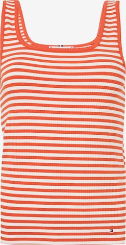 Top de la TOMMY HILFIGER pe bej: față