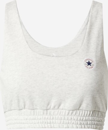 CONVERSE - Bustier Top en gris: frente