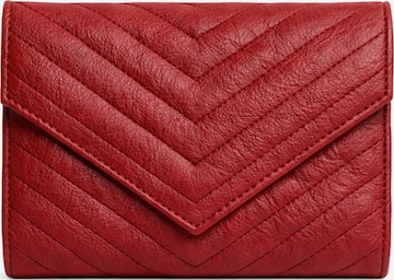 Pochette 'Valey Red Silver' Sellenes en rouge : devant