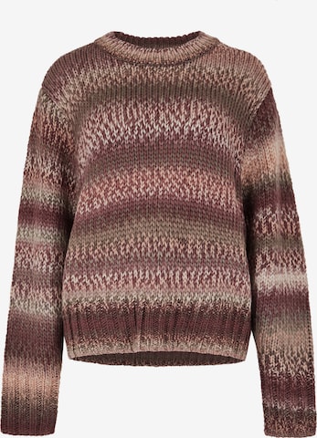 Pull-over ' ' Apricot en rouge : devant