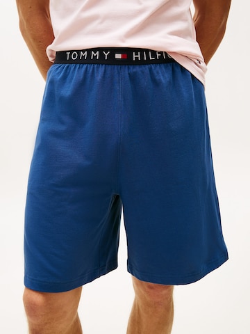 TOMMY HILFIGER Pyjamabroek in Blauw