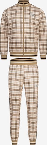 LONSDALE Juoksupuku 'Camross' värissä beige: etupuoli