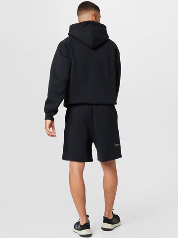 ADIDAS SPORTSWEAR Regular Sportbroek 'Fleece' in Zwart