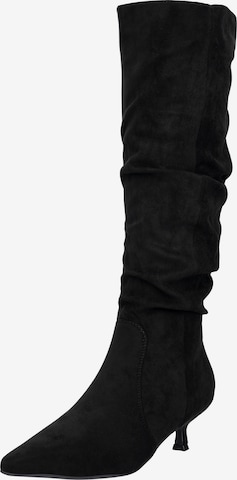 Bottes Elara en noir : devant