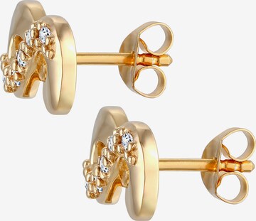Elli DIAMONDS Earrings 'Infinity' in Gold