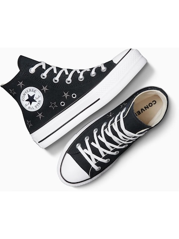 Sneaker alta 'Chuck Taylor All Star Lift' di CONVERSE in nero