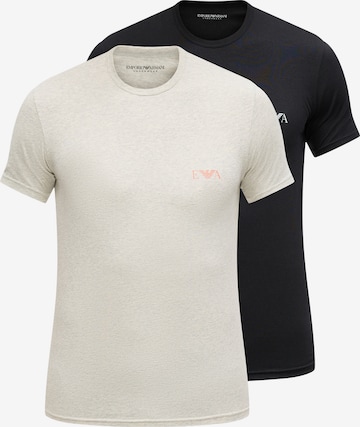 Emporio Armani - Camiseta térmica en gris: frente