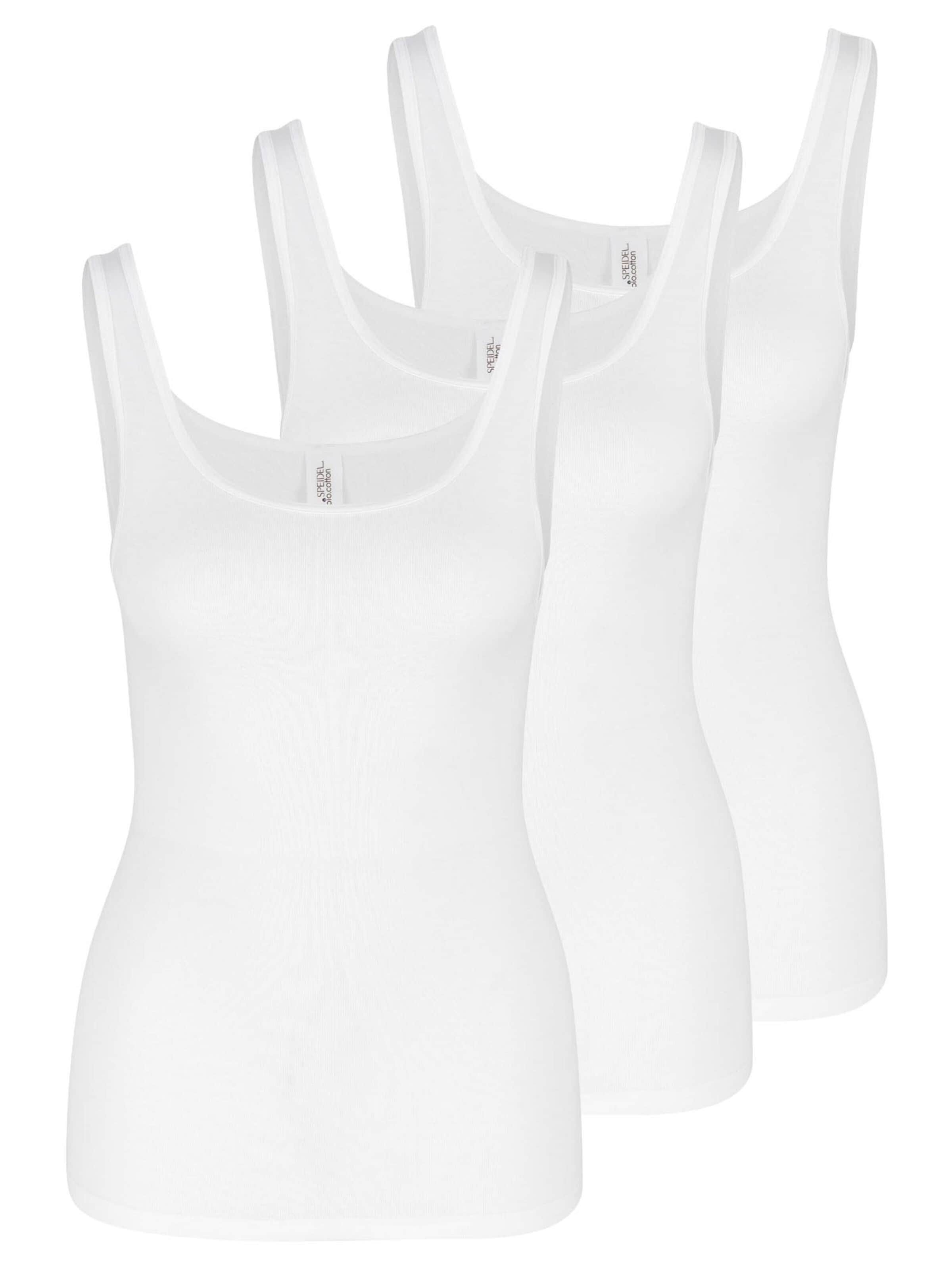 SPEIDEL Unterhemd 'bio.cotton'‌ in Weiß: Vorderseite