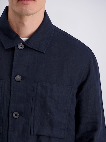 PIERRE CARDIN Regular fit Overhemd in Blauw