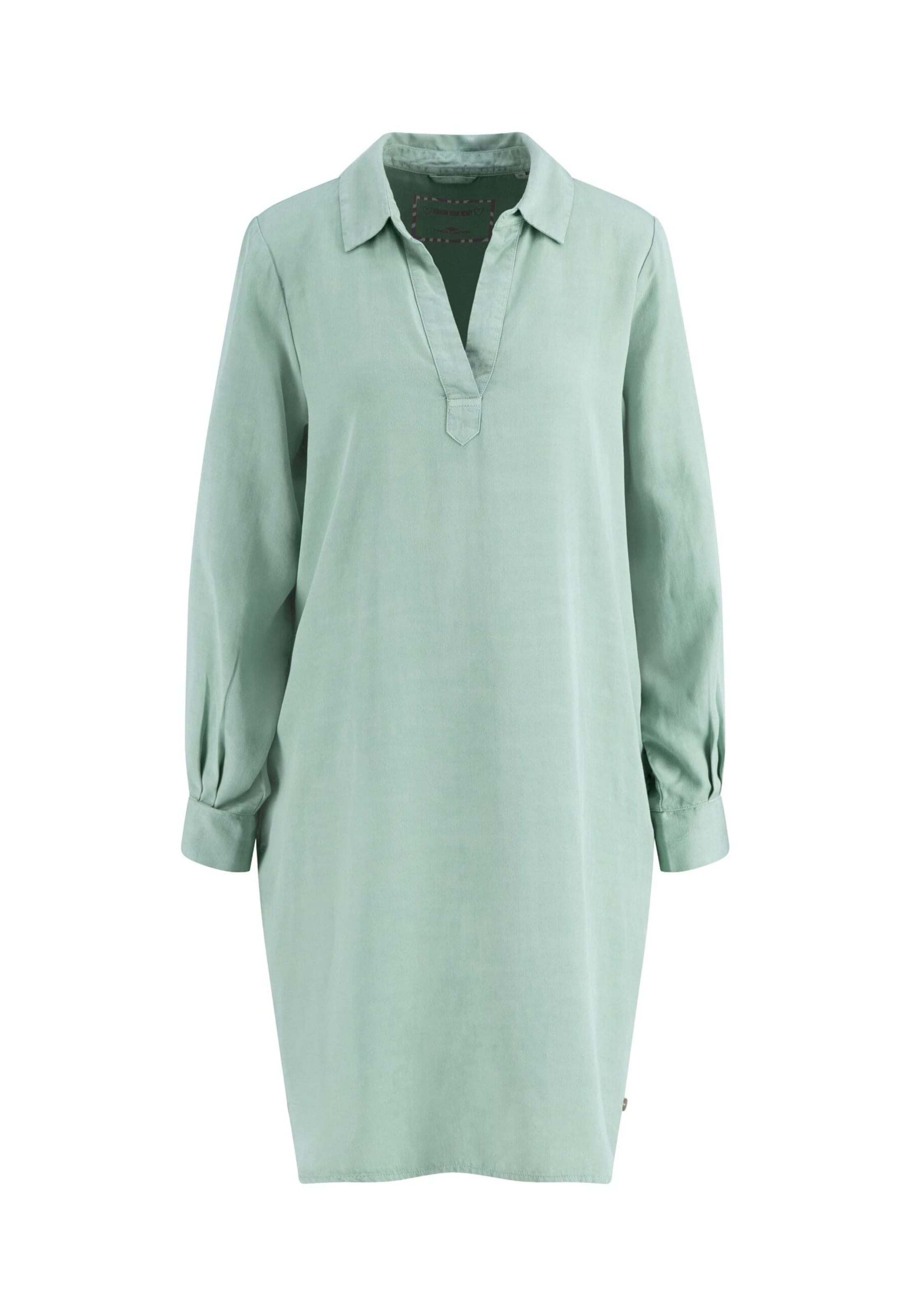 FYNCH-HATTON Blousejurk in Groen: voorkant