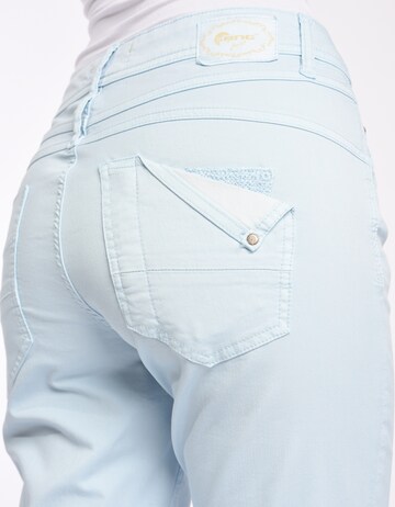 Gang Slimfit Jeans '94AMELIE' in Blauw