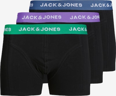 Boxeri 'SOLID' JACK & JONES pe albastru / verde / lila / negru, Vizualizare produs