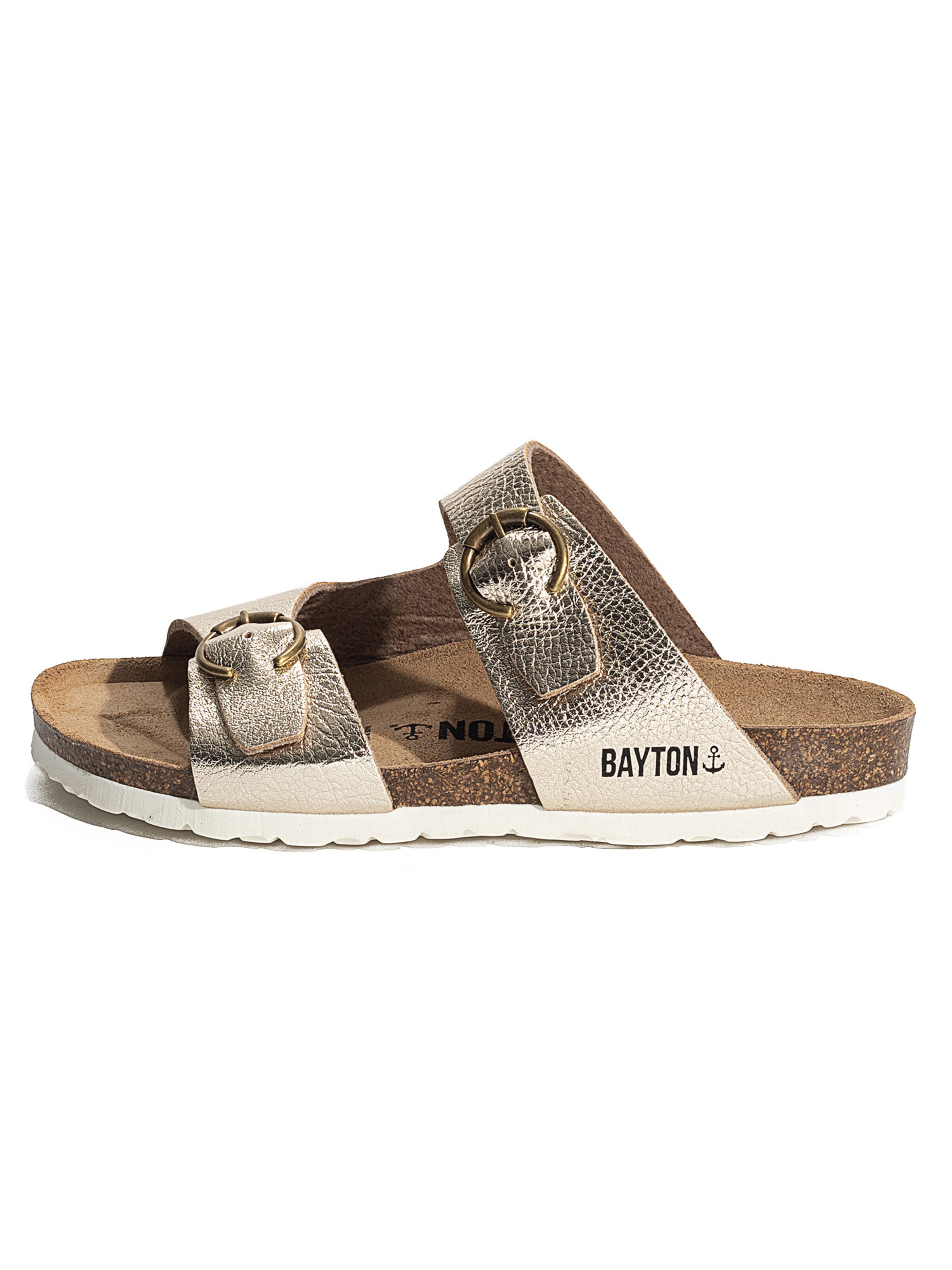 Zoccoletto 'ILITHYE' di Bayton in oro: frontale