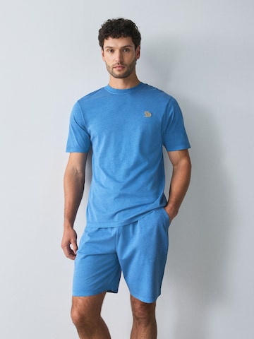 Pyjama court Next en bleu : devant