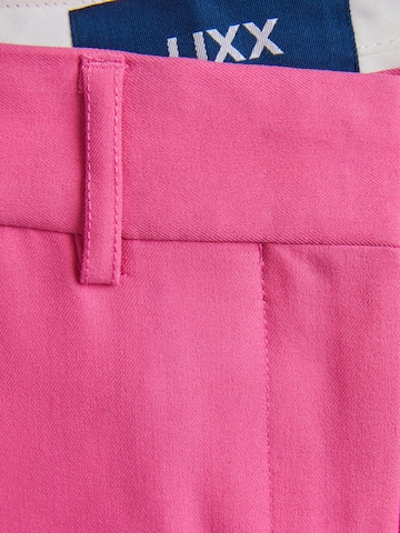 JJXX Regular Pleat-Front Pants 'Mary' in Pink
