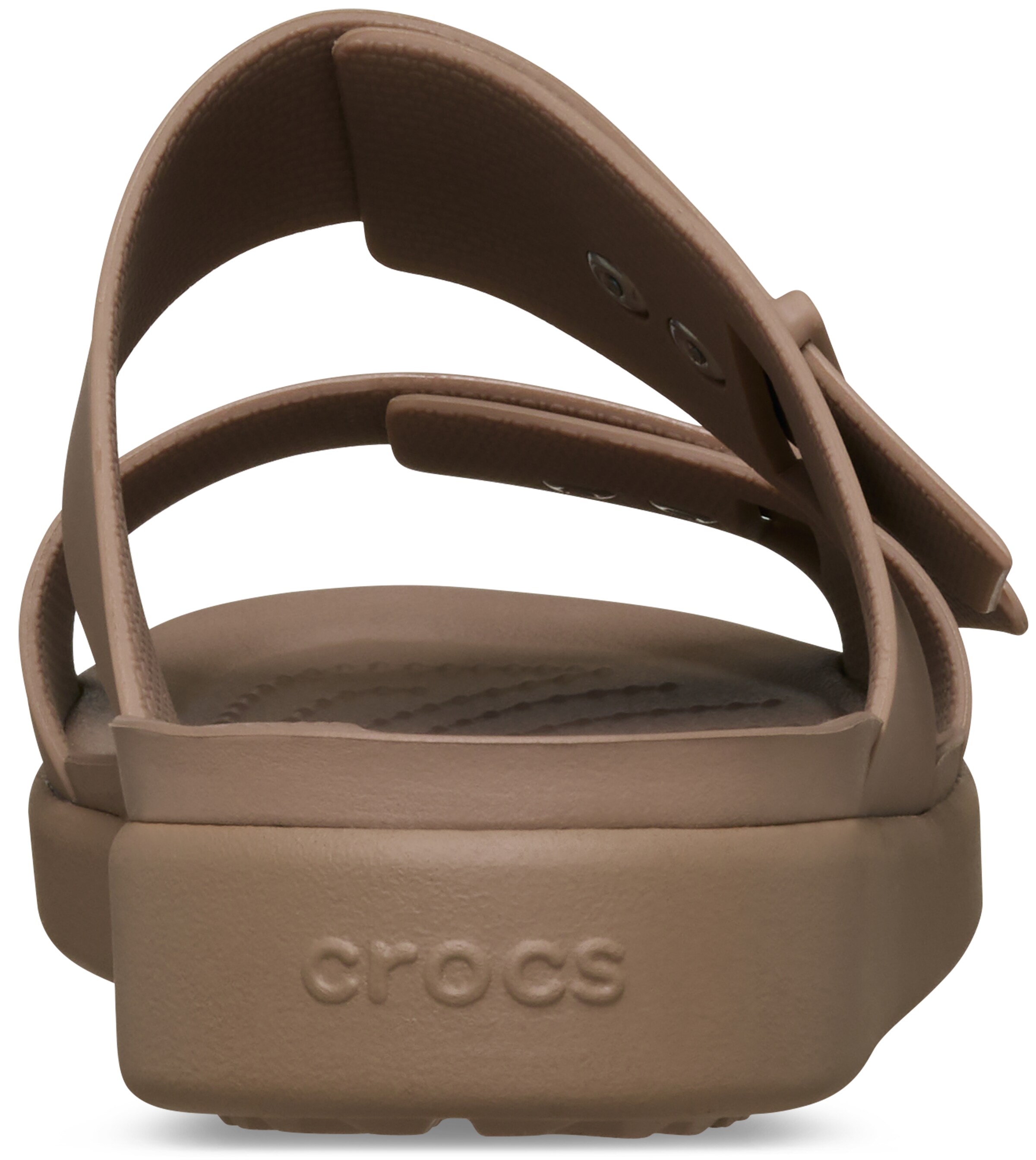 Crocs Pantolette 'Brooklyn' in Braun