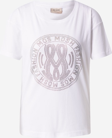 MOS MOSH T-Shirt 'Leah Holi' in Weiß: predná strana