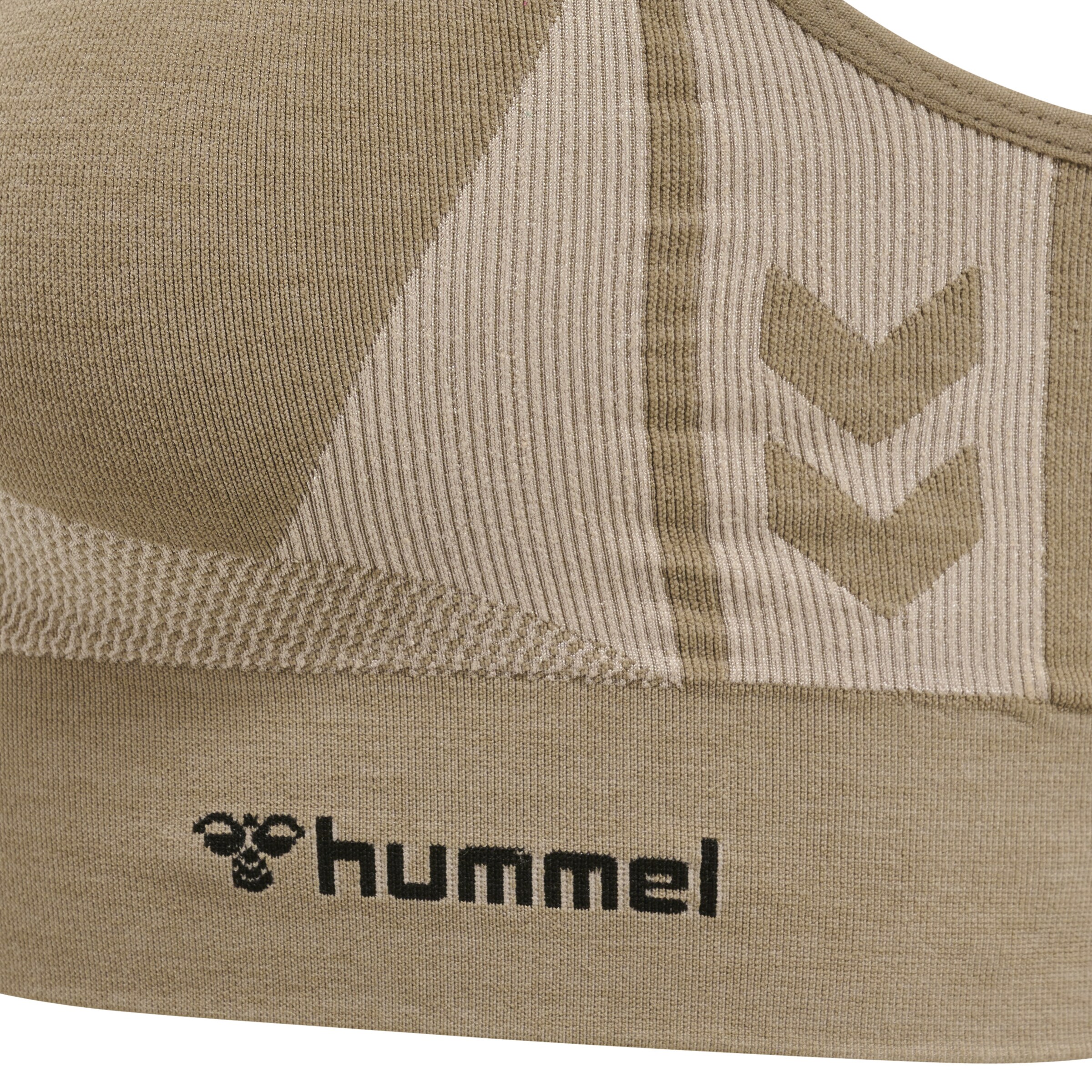 Hummel Μπουστάκι Αθλητικό τοπ σε μπεζ