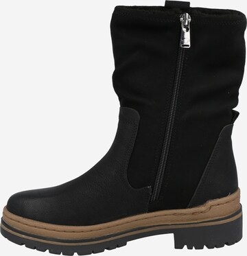 TOM TAILOR Boots in Black