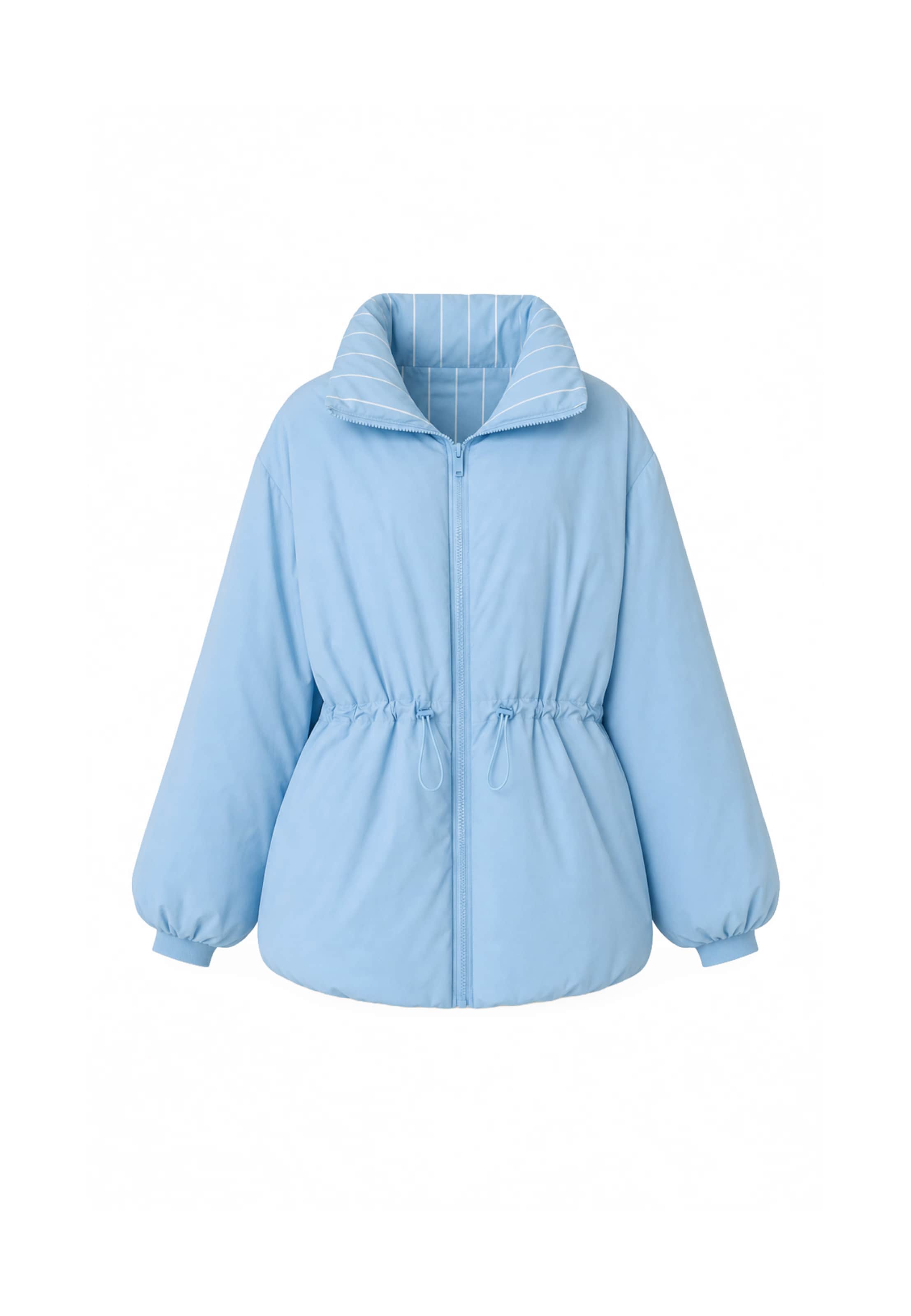 OH APRIL Between-Season Jacket 'Nancy' in Blue: front