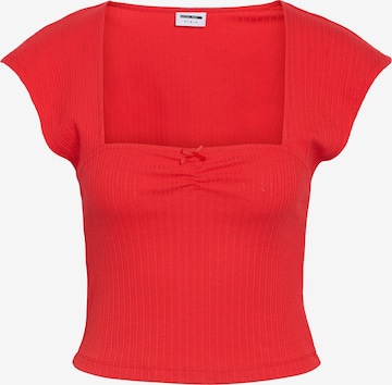 Noisy may Shirts 'NMSELENA' i rød: forside