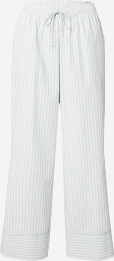 Hunkemöller Pantalon de pyjama en gris foncé / vert clair / blanc cassé, Vue avec produit