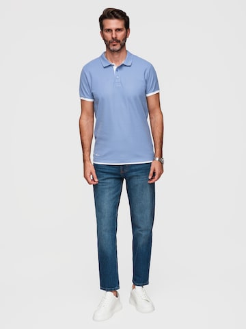 Ombre Shirt in Blauw