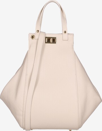 Viola Castellani Handtas in Beige: voorkant