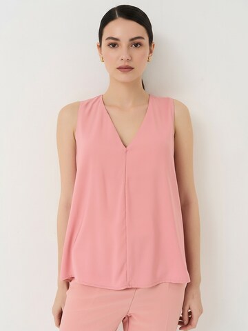 Camomilla Italia Top 'TULLIO' in Roze: voorkant