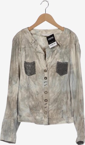 Elisa Cavaletti Jacket & Coat in XL in Grey: front