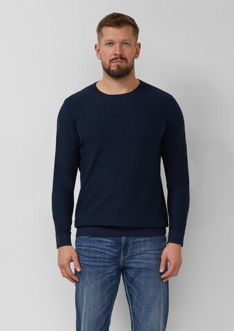 s.Oliver Pullover in Blau: Vorderseite