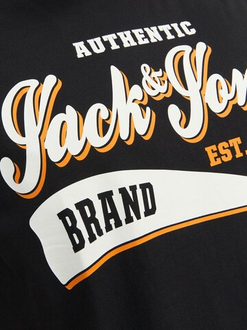 Jack & Jones Plus T-Shirt in Schwarz