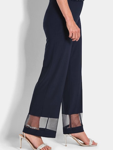 Wide Leg Pantalon 'Vera' Goldner en bleu