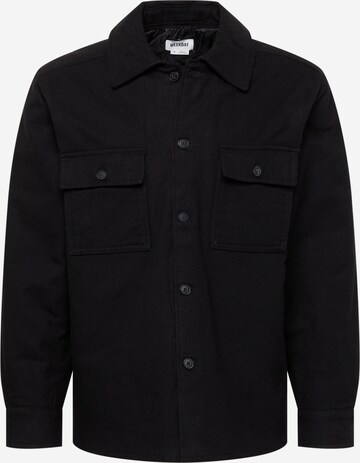 WEEKDAYPrijelazna jakna 'Chris' - crna boja: prednji dio