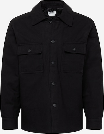 Veste mi-saison 'Chris' WEEKDAY en noir : devant