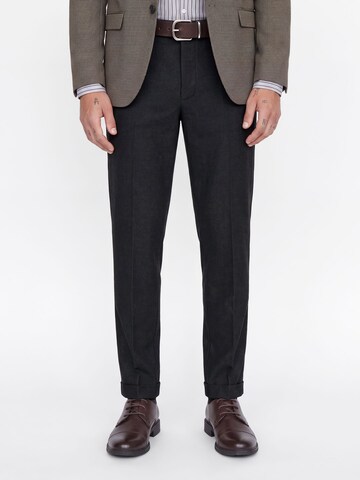 JACK & JONES Regular Chino 'JPSTOLLIE BLAKE' in Zwart: voorkant