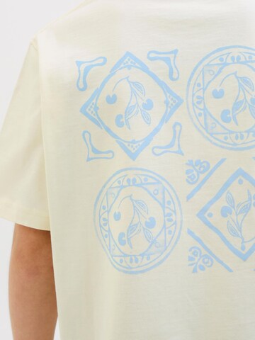 T-Shirt 'JORParos' Jack & Jones Junior en blanc