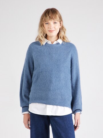 MSCH COPENHAGEN Pullover 'Gustel Hope' in Blau: Vorderseite