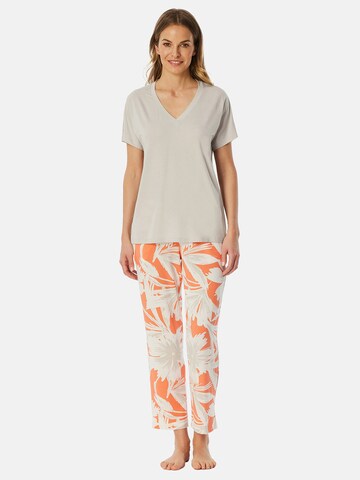 SCHIESSER Pajama 'Selected Premium 7/8' in Grey