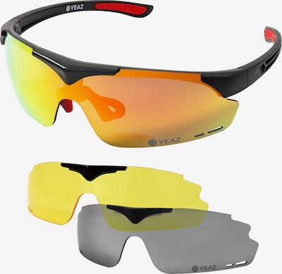 YEAZ Sportske sunčane naočale 'Sunup' u žuta / narančasta / crna, Pregled proizvoda