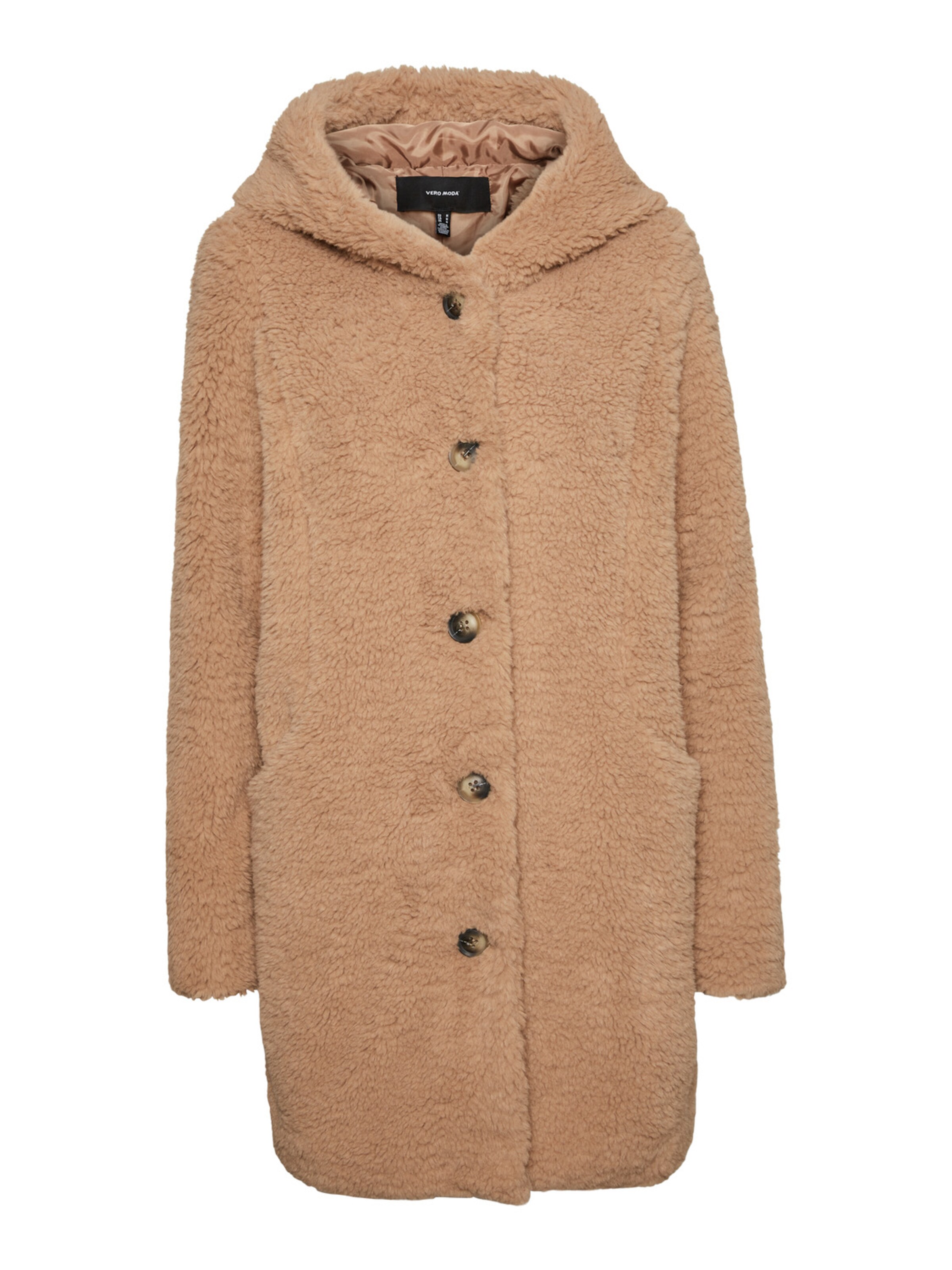 Donna Abbigliamento VERO MODA Cappotto di mezza stagione Joyce in Marrone Chiaro Donna Abbigliamento VERO MODA Cappotto di mezza stagione Joyce in Marrone Chiaro