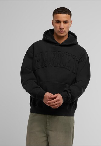 MARKET Sweatshirt in Zwart: voorkant